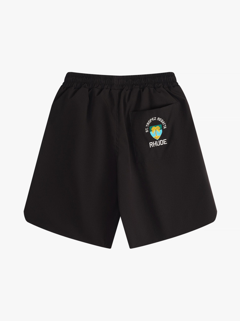 Rhude RHUDE ST.TROPEZ CREST LOGO SHORT outlook