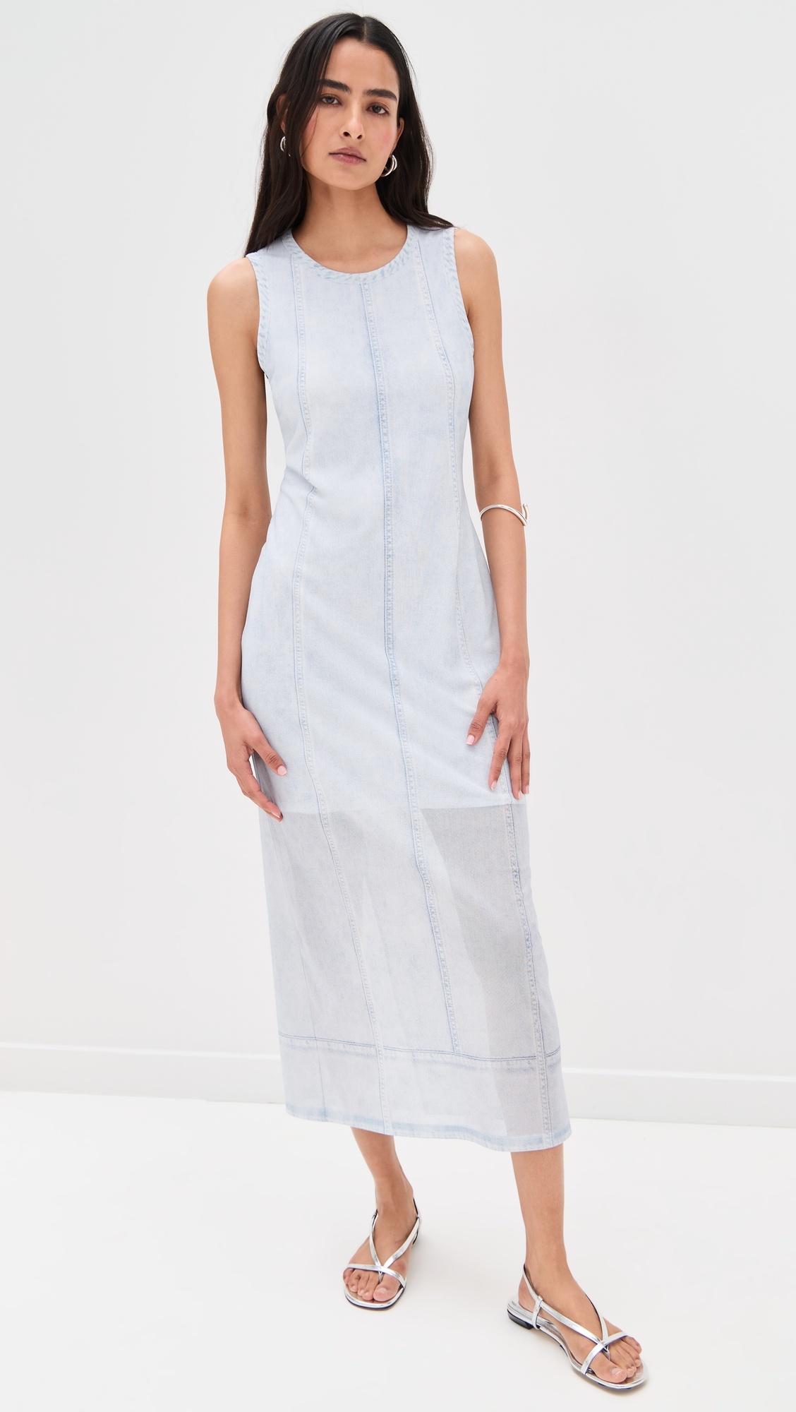 Miramar Mesh Midi Dress - 7