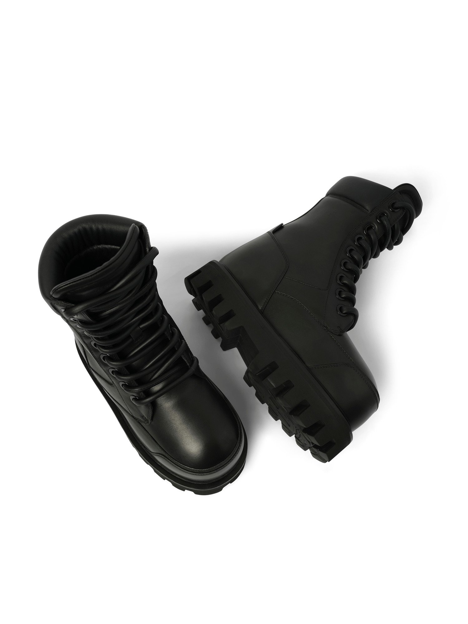 Parachute Ankle Boots in Black - 4
