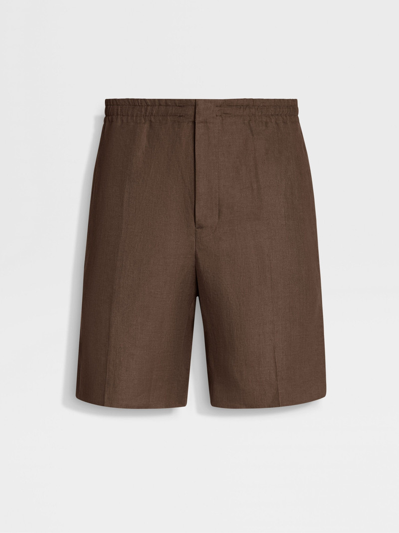 BROWN OASI LINO SHORT PANTS 1