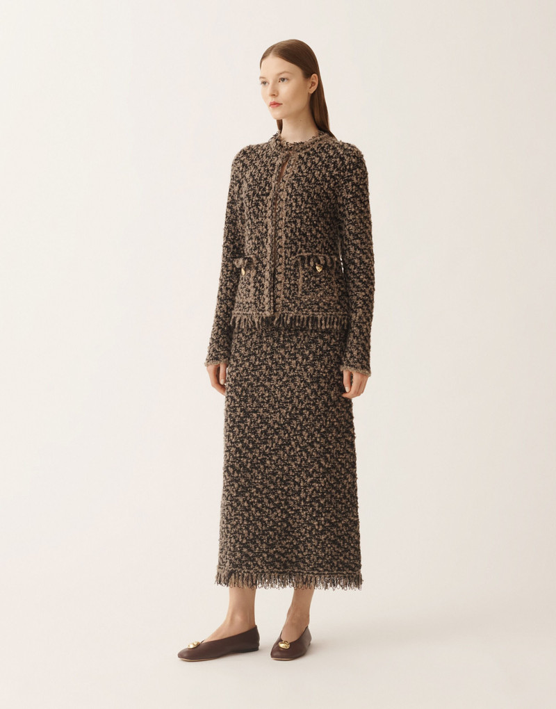 Jacket in tweed and sequins 3