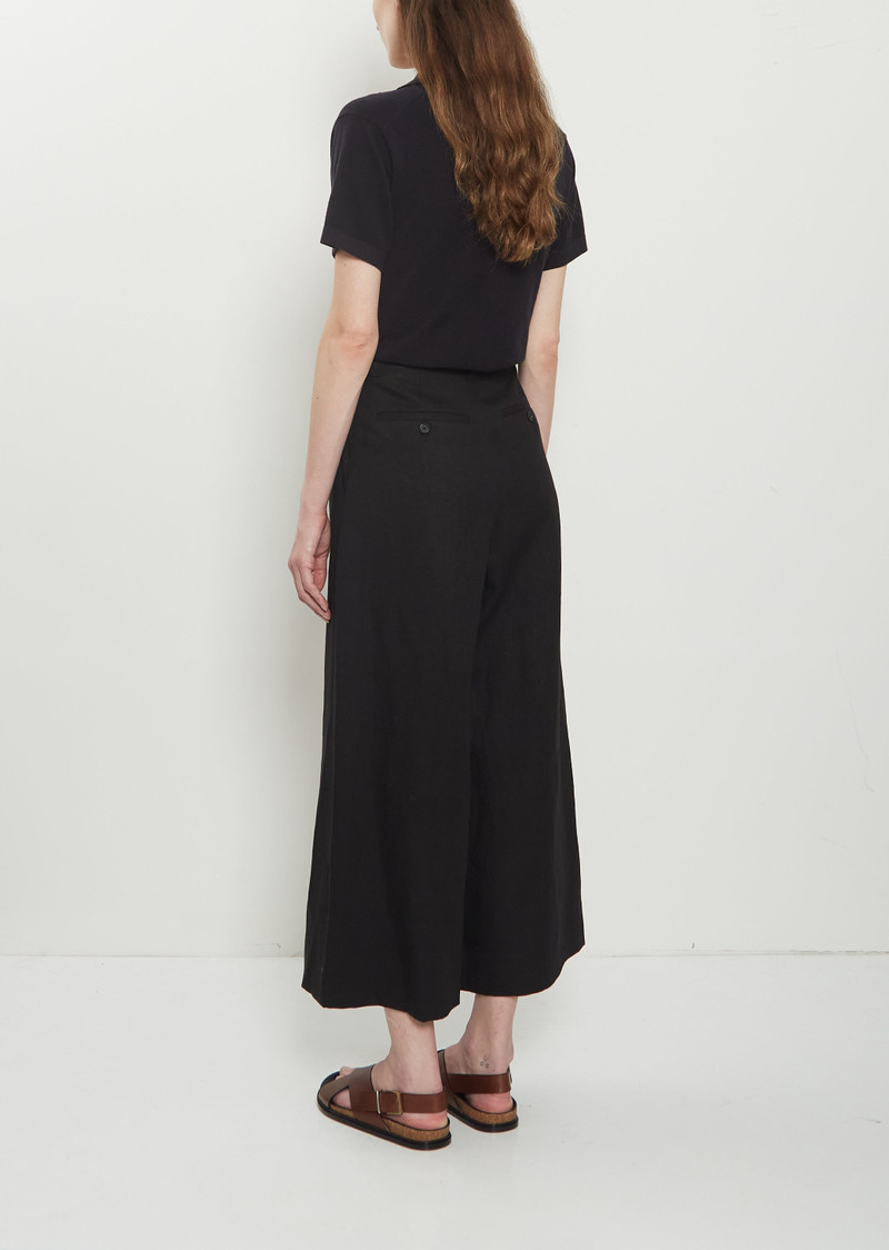 MARGARET HOWELL Flat Front Linen Culottes outlook