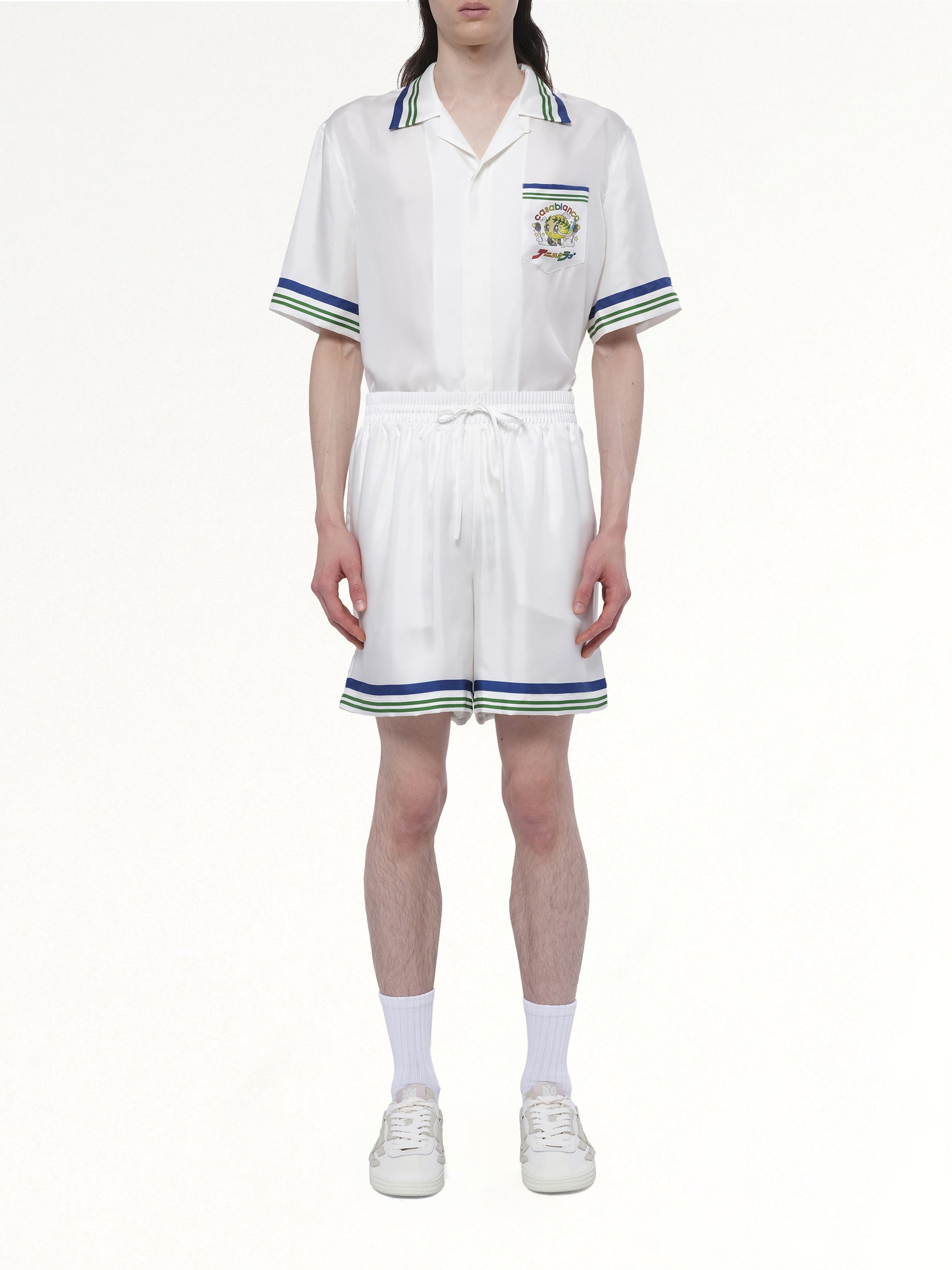 Kawaii Tennis Boy Shorts in Multicolour - 7