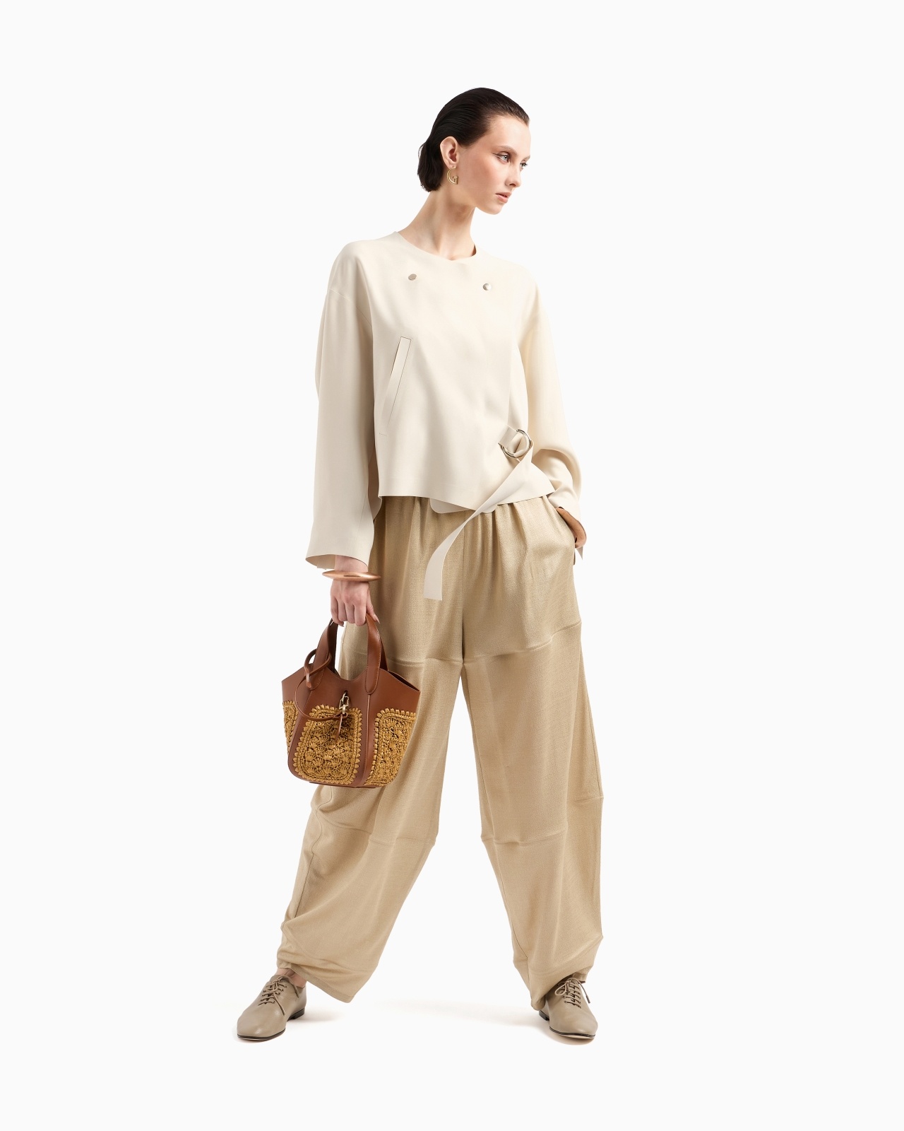 BLOUSON IN TECHNICAL CADY - 2