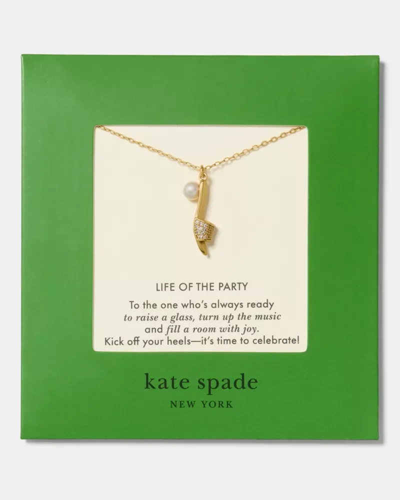 Life Of The Party Carded Pendant - 1