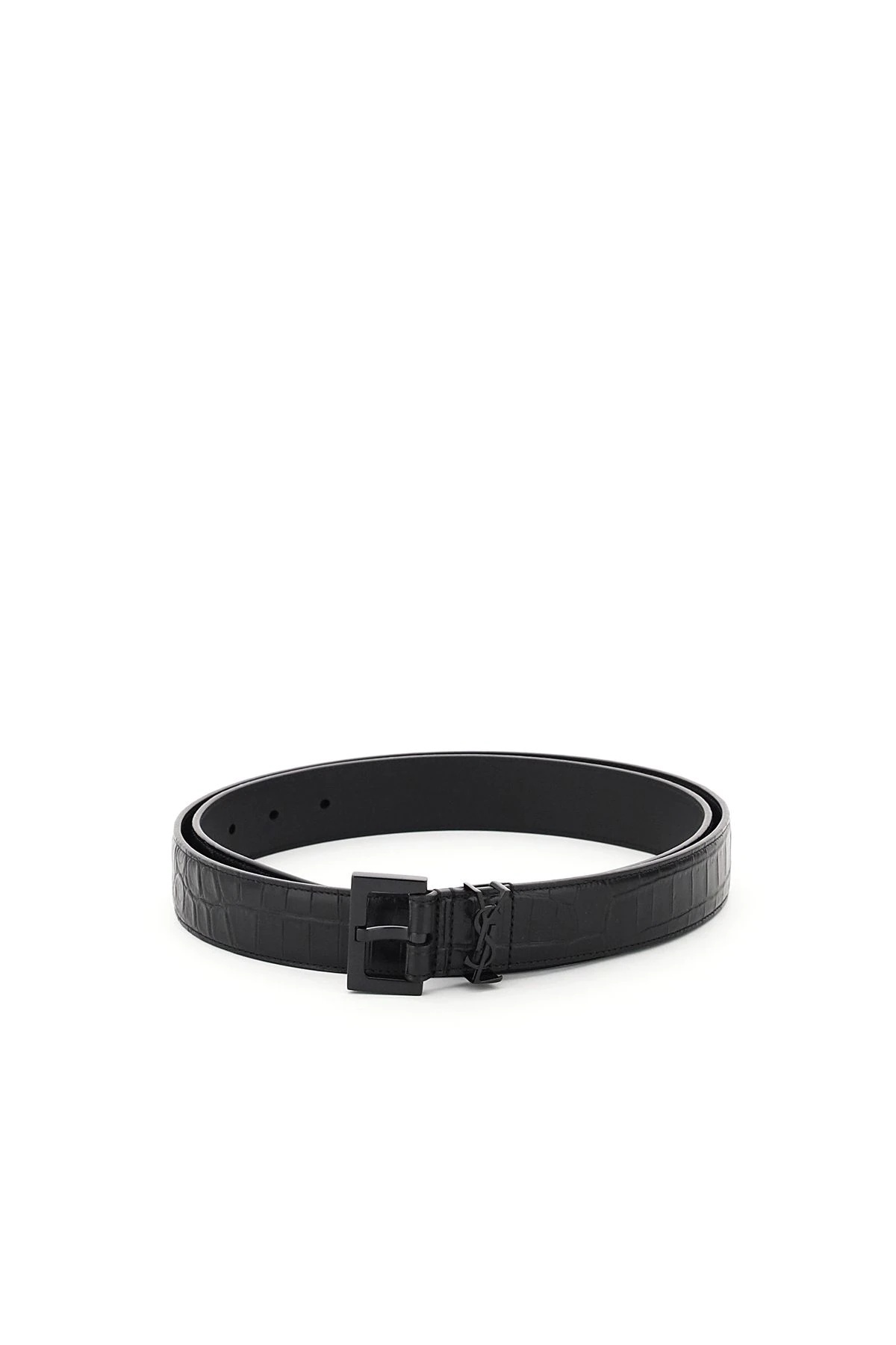 YSL LEATHER BELT - 1