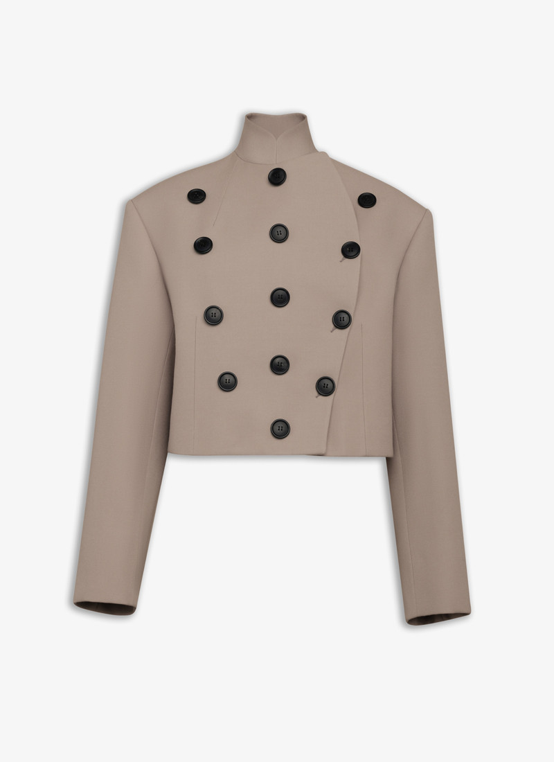 SHORT BREASTED JACKET - 1