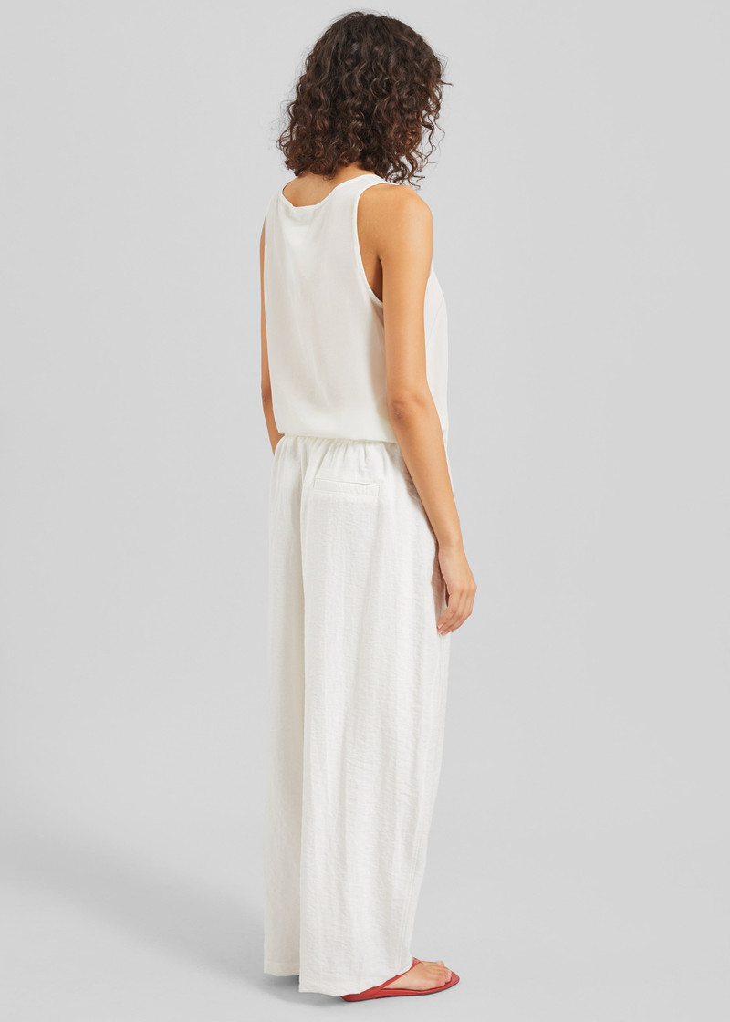Senart Barrel Leg Pants - Ivory 7