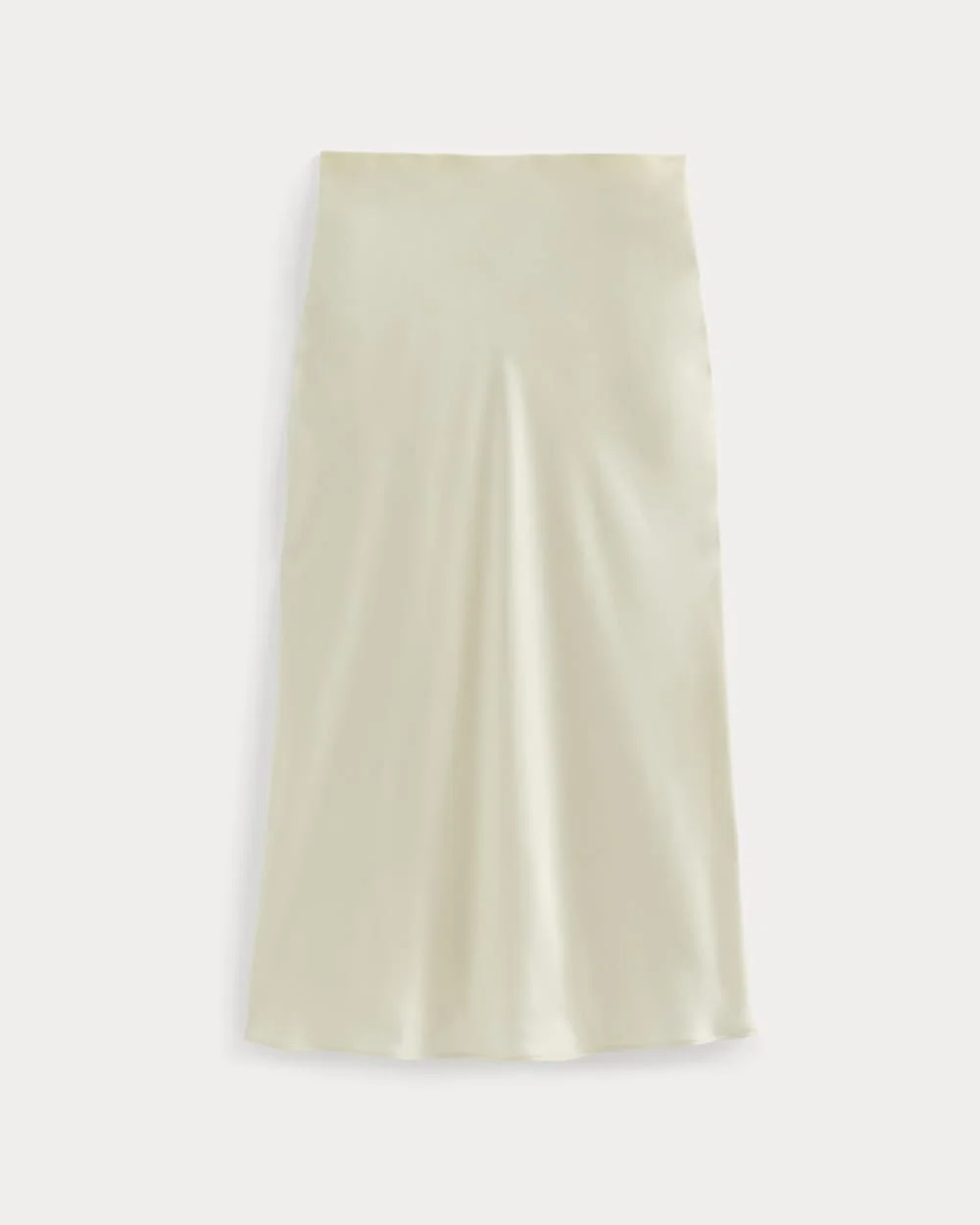 SLIP SKIRT IN SILK CHARMEUSE - 1