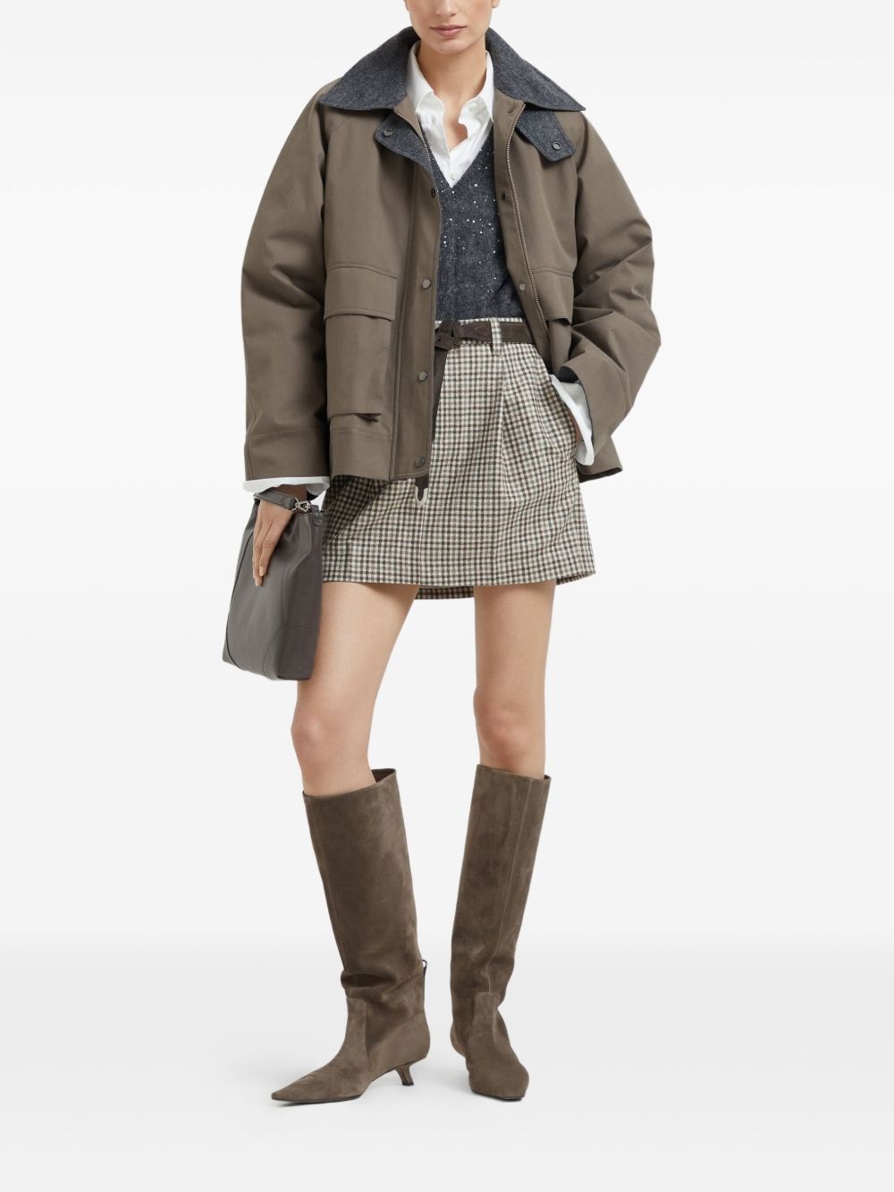 cable-knit sweater - 2