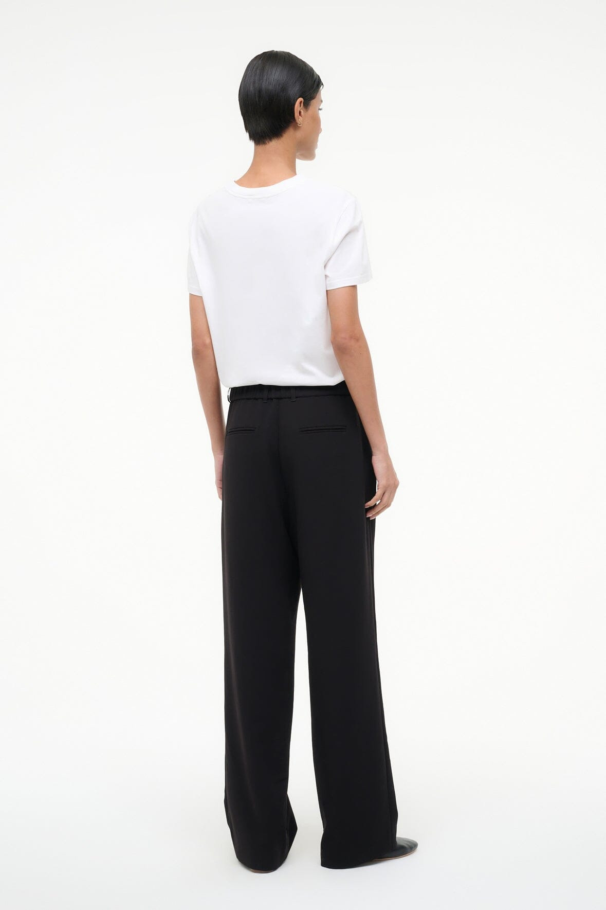 STAUD JEROME PANT BLACK - 4