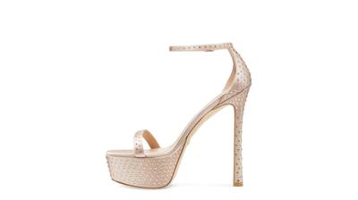 Stuart Weitzman NUDISTCURVE HOLLYWOOD SHINE PLATFORM SANDAL outlook