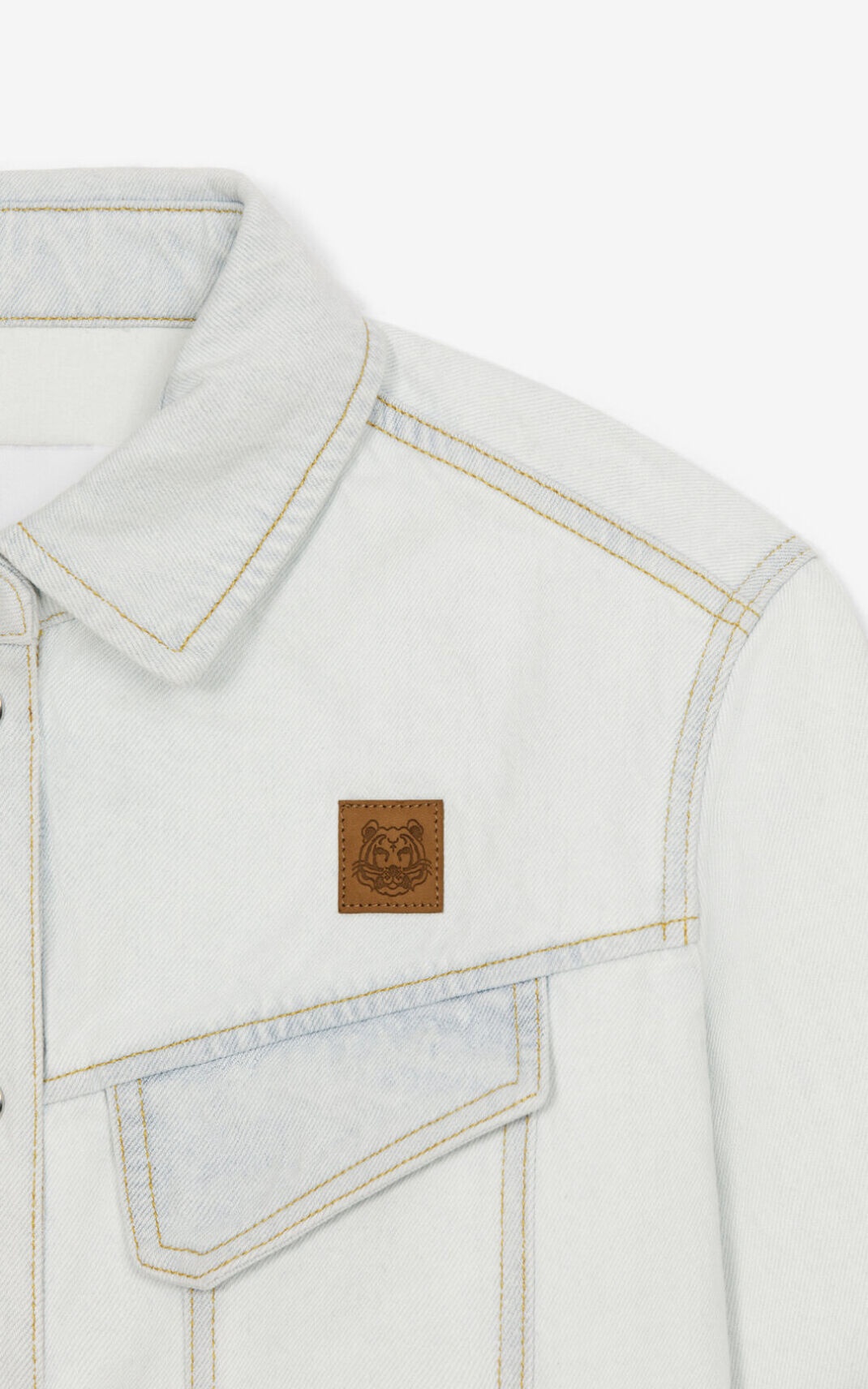 Loose-fit organic cotton denim jacket - 6