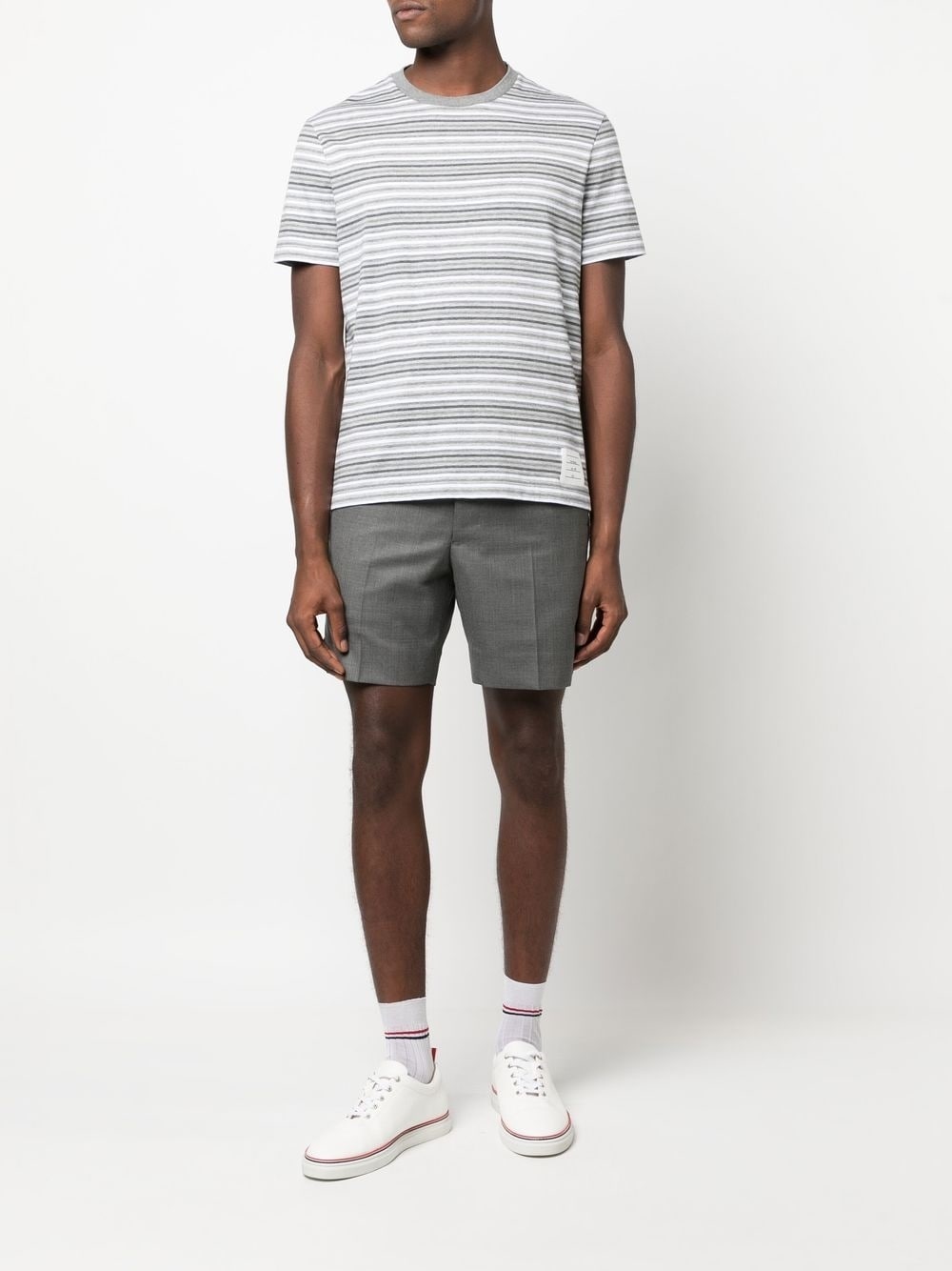 striped cotton T-shirt - 2