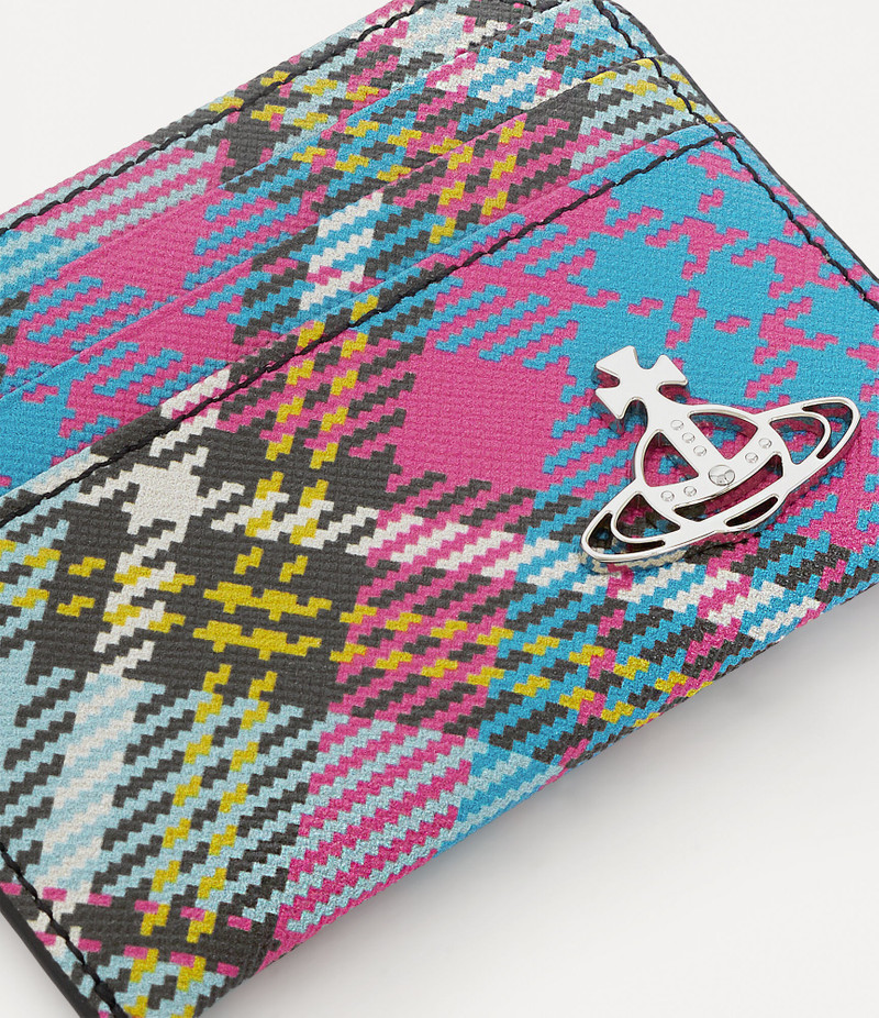 BIOGREEN SAFFIANO PRINTED SLIM CARD HOLDER 4