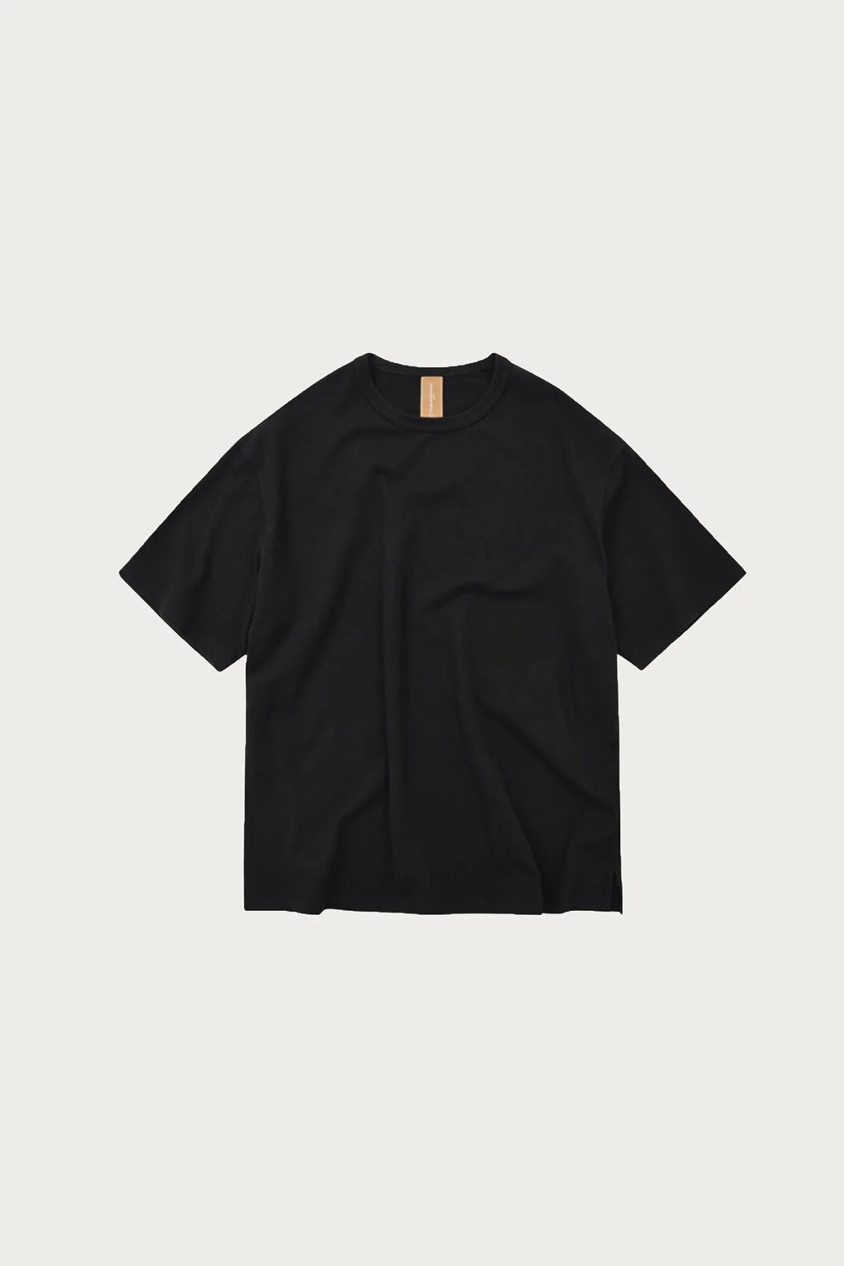 OG Double Rib Oversized Tee - Black - 1