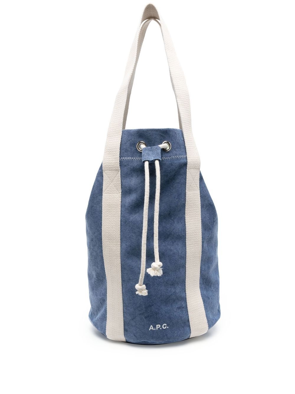 Angelo denim tote bag - 1