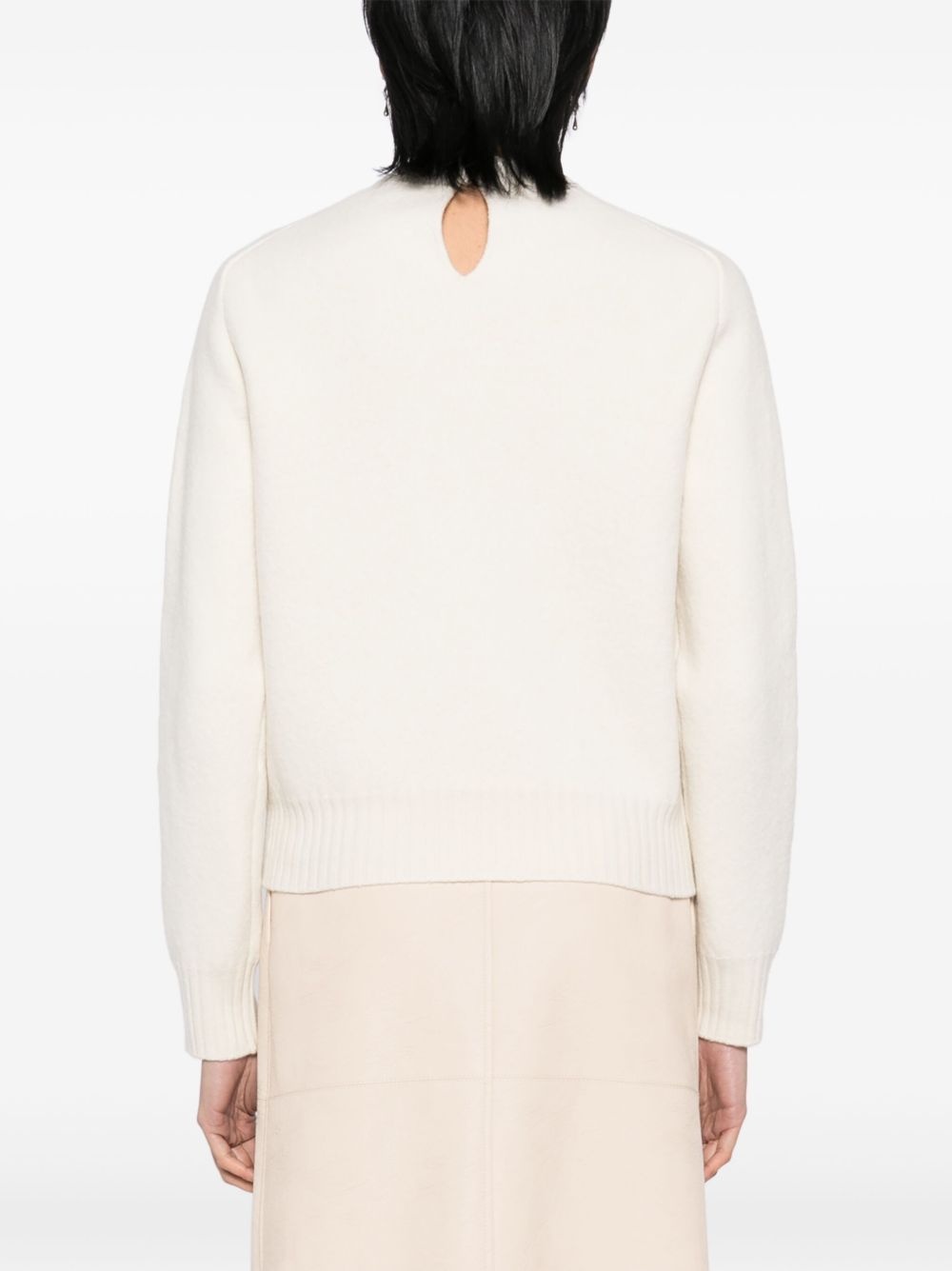long-sleeve crew-neck jumper - 4