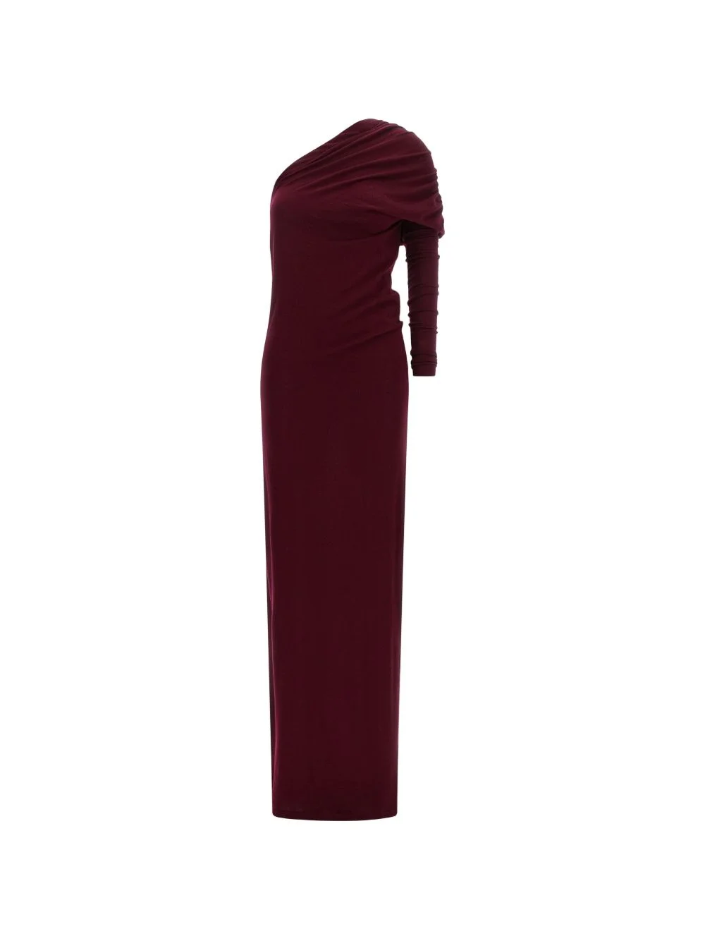Marcella asymmetrical draped dress - 1
