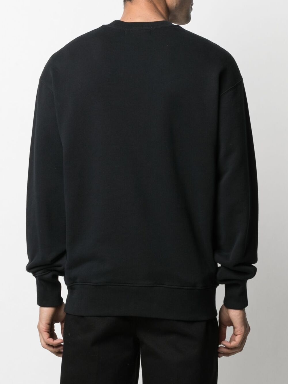 embroidered-logo sweatshirt - 5