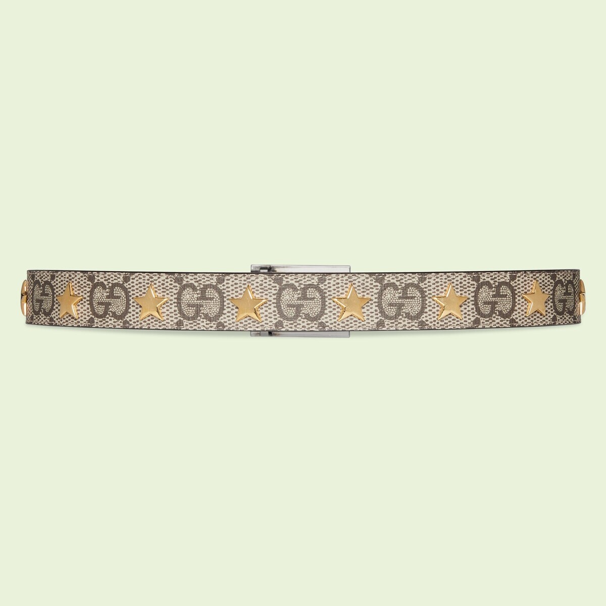 Stars thin belt with Square G - 5