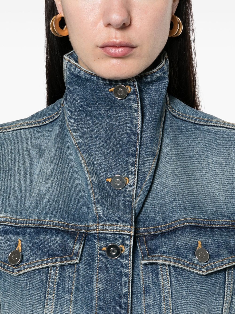 denim vest - 5