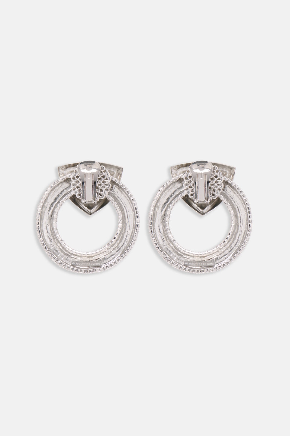 CRYSTAL HOOP EARRINGS - 2