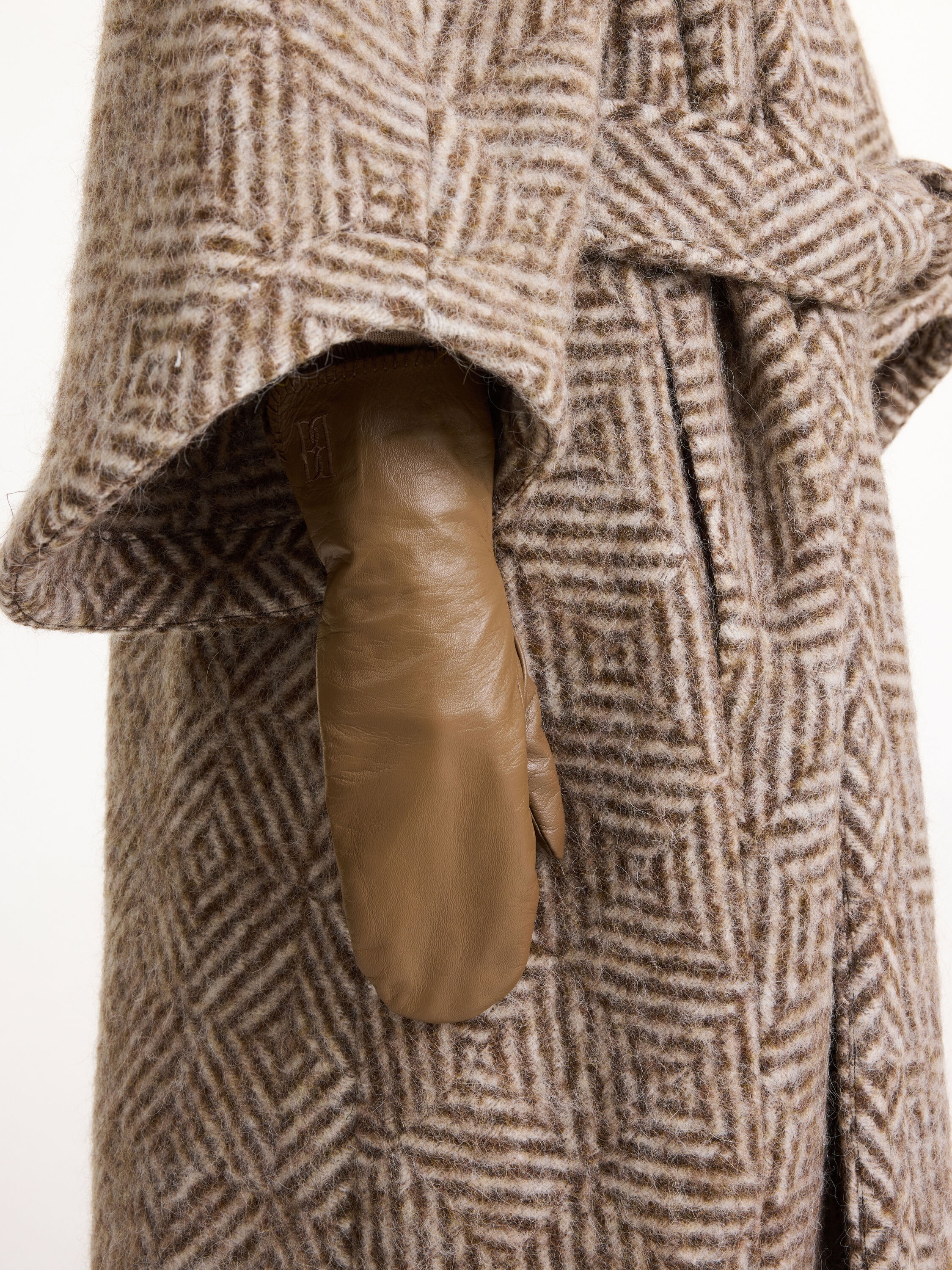 Ginnyl leather mittens - 2