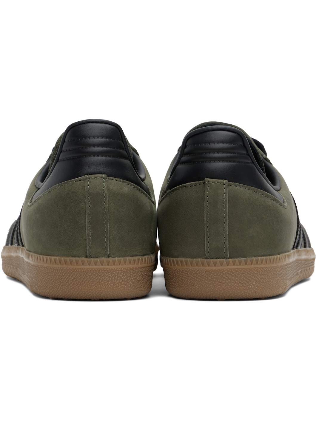 Khaki & Taupe Samba OG Sneakers - 2