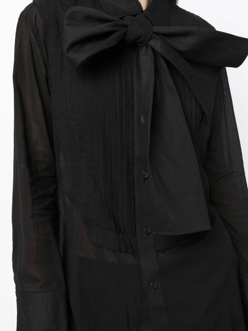 pussy-bow collar blouse 5