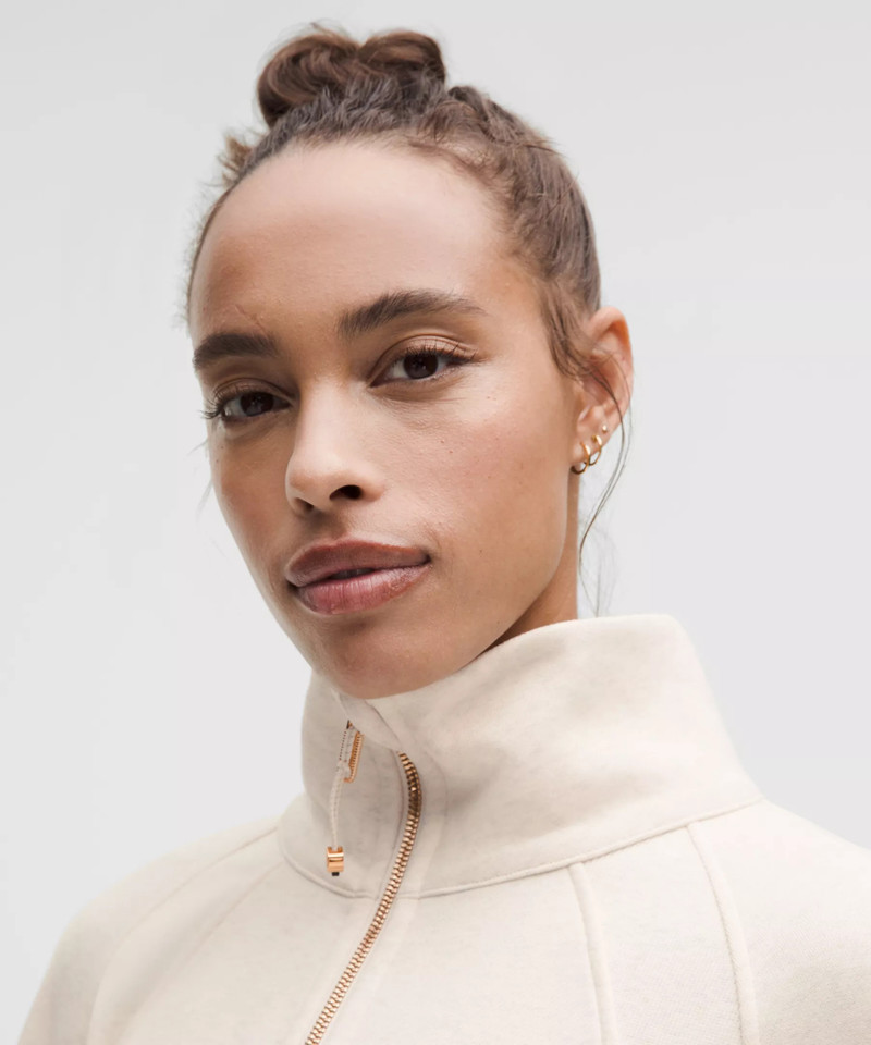 Scuba Oversized Funnel-Neck Half Zip *Long 4