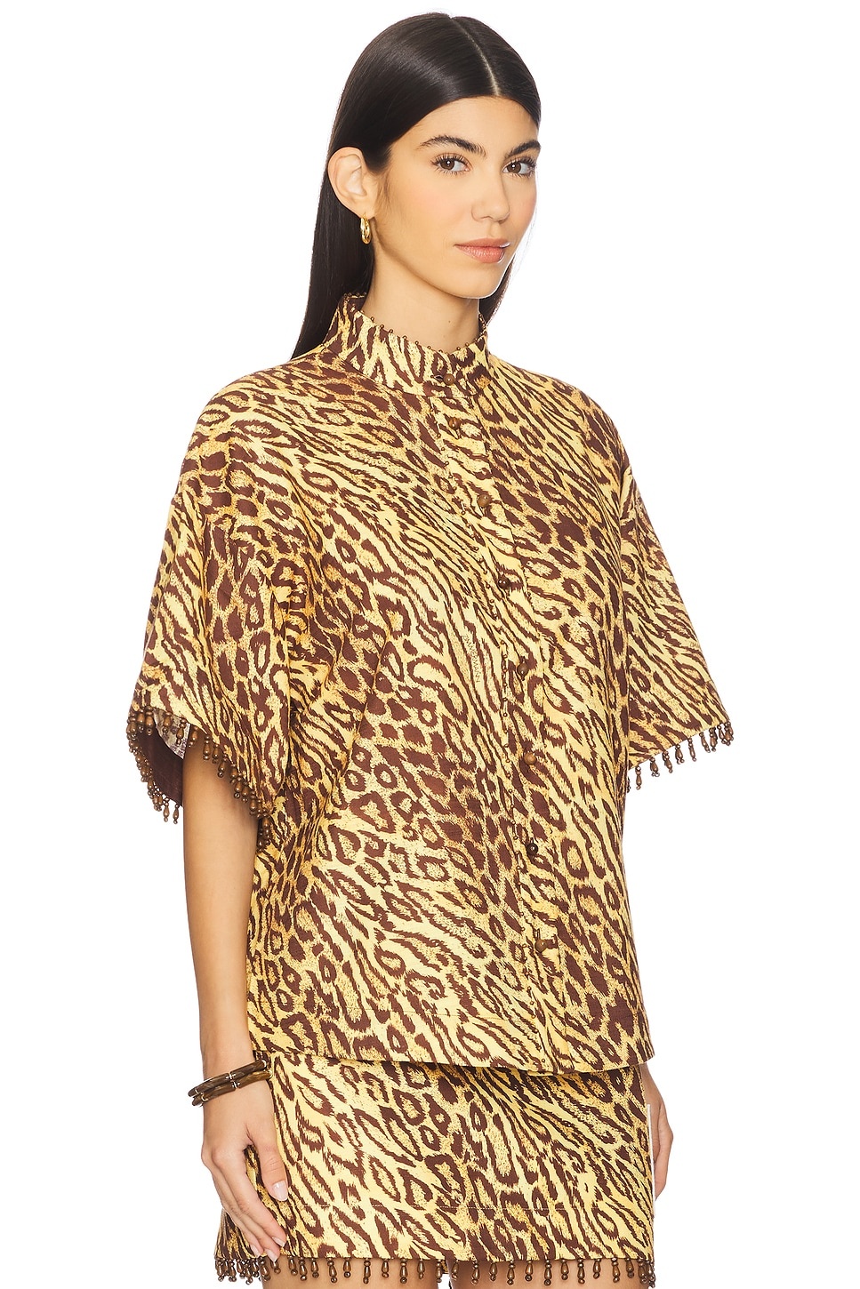 Coco Beaded Fringe Shirt - 3