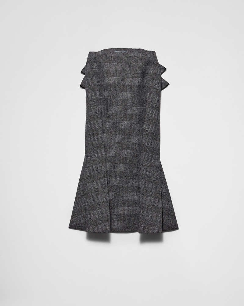 Deconstructed grisaille skirt - 1