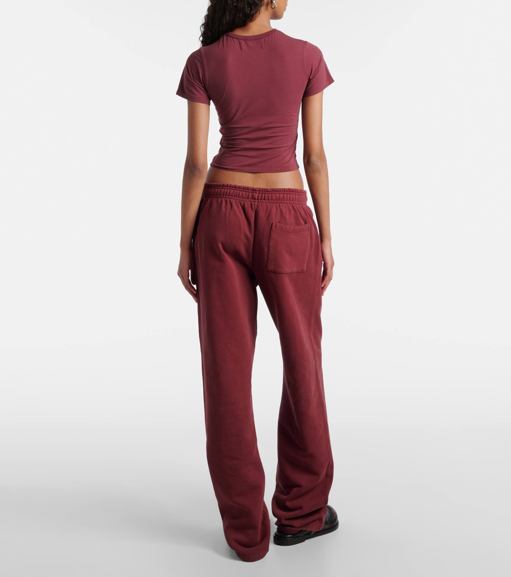 Micro cotton-blend jersey T-shirt - 3