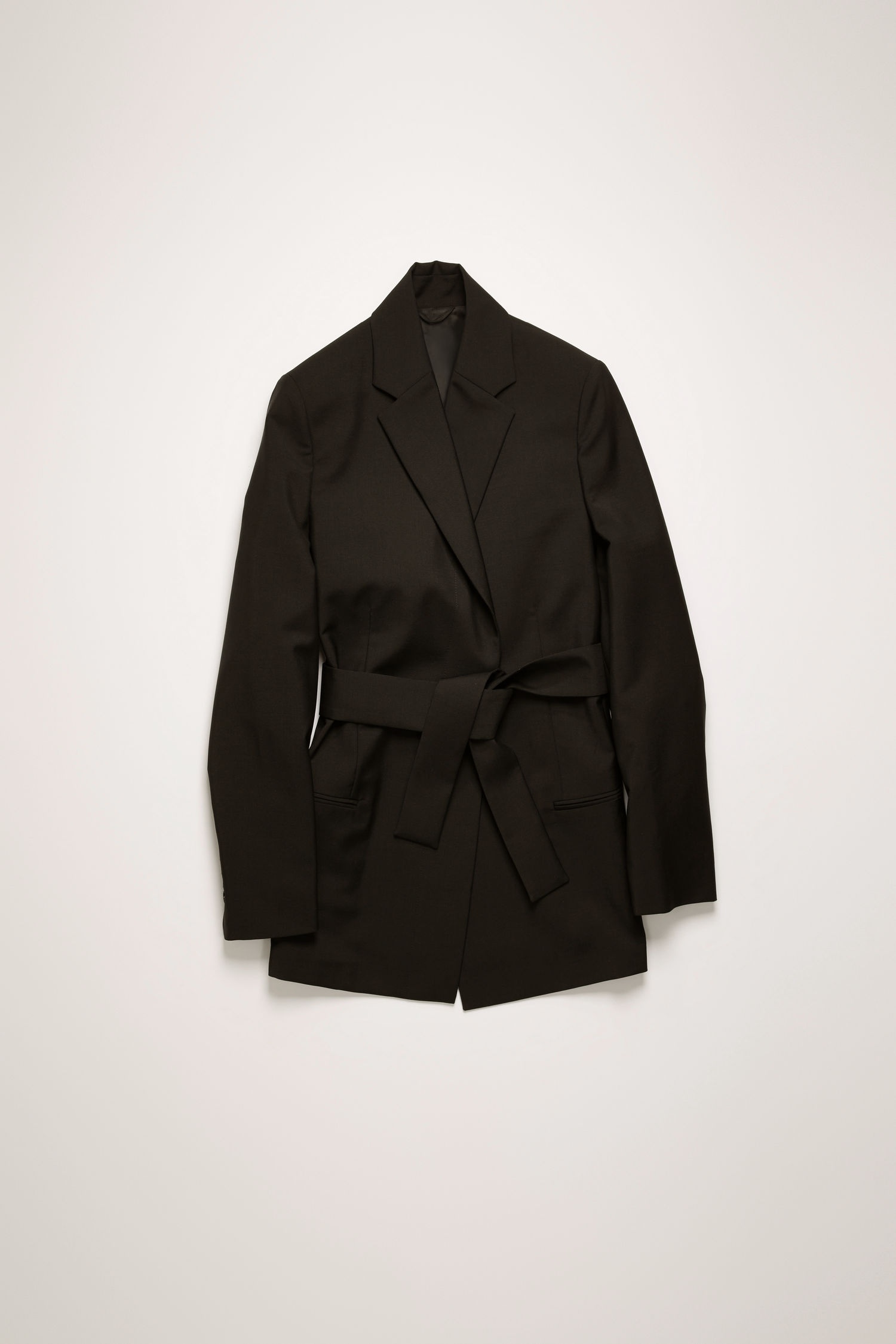 Double-breasted suit jacket black - 1