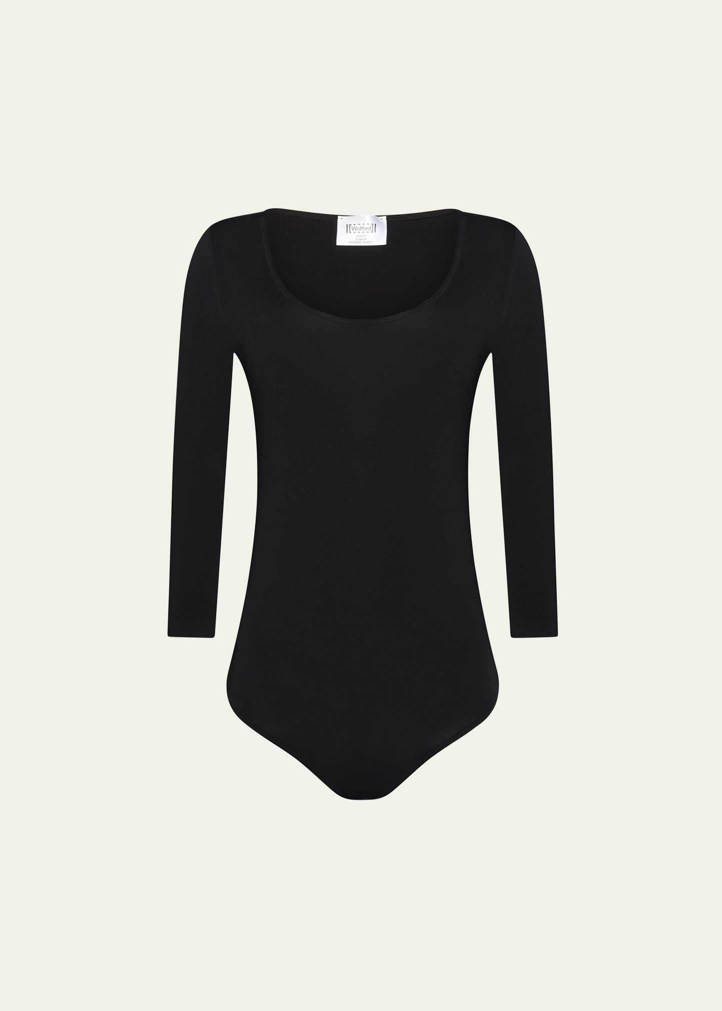 Tokio 3/4-Sleeve String Bodysuit - 1