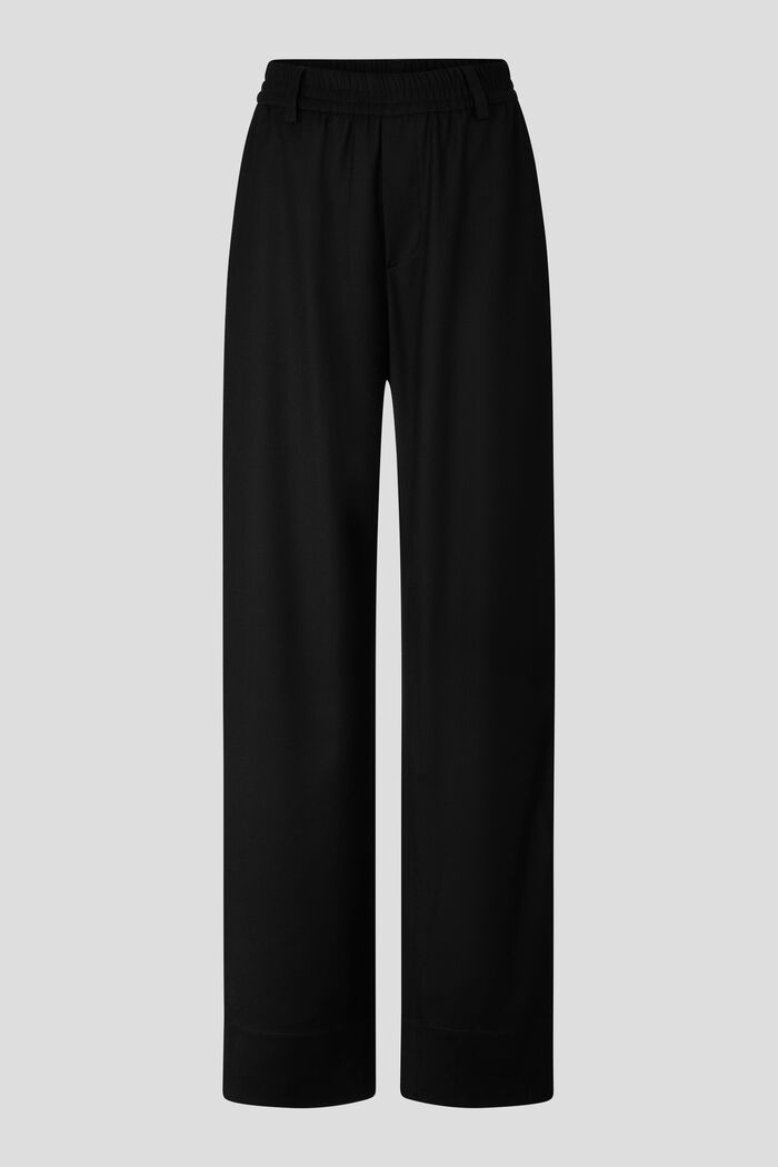 Mio Flannel pants in Black - 1