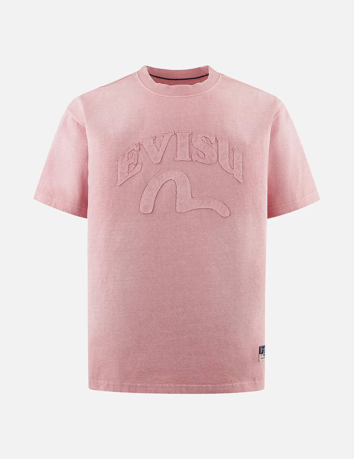 Seagull and Logo Appliqué Embroidery Relax Fit T-Shirt - 1