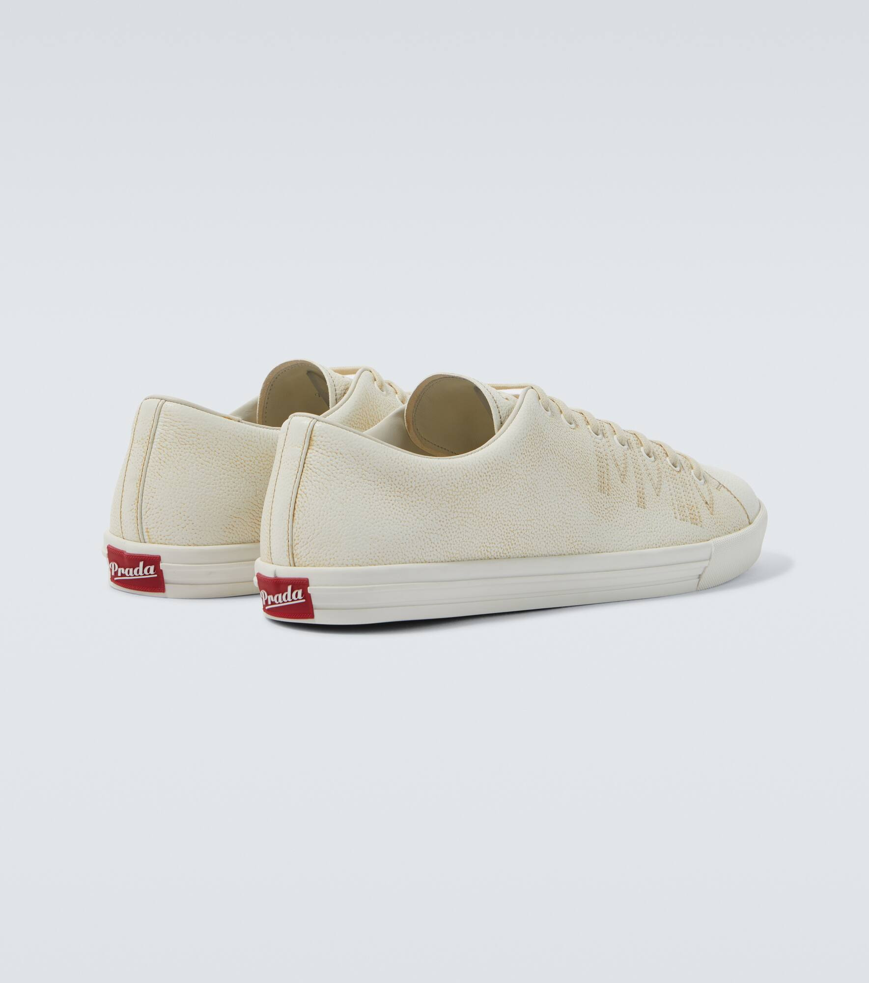 Leather sneakers - 6