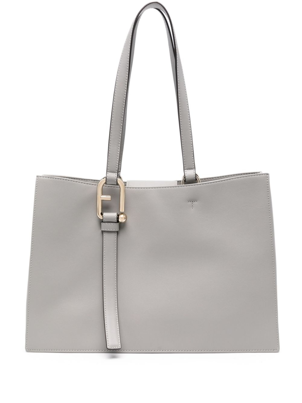 Nuvola leather tote bag - 1