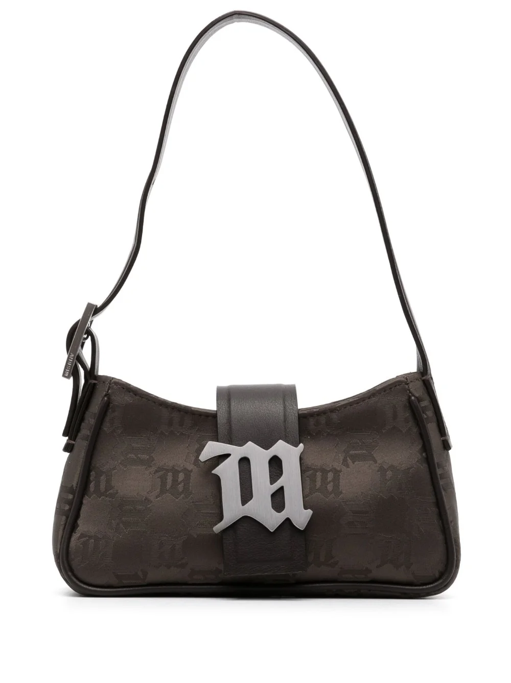 monogram-detail shoulder bag - 1