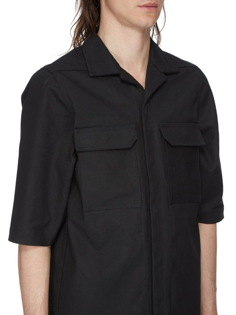 Magnum Tommy Short Sleeve Shirt in Black 4