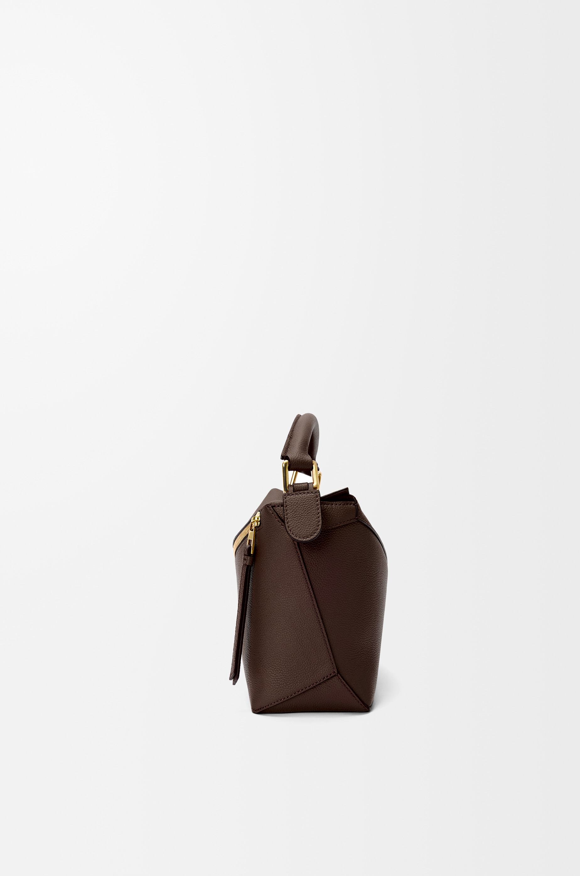 Small Puzzle Edge bag in soft grained calfskin - 3