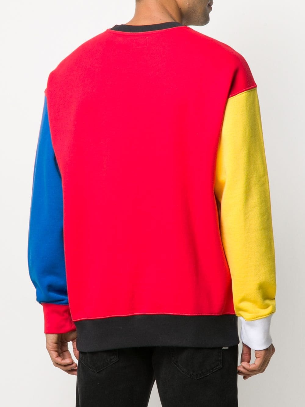 lego patch colour-block sweatshirt - 4