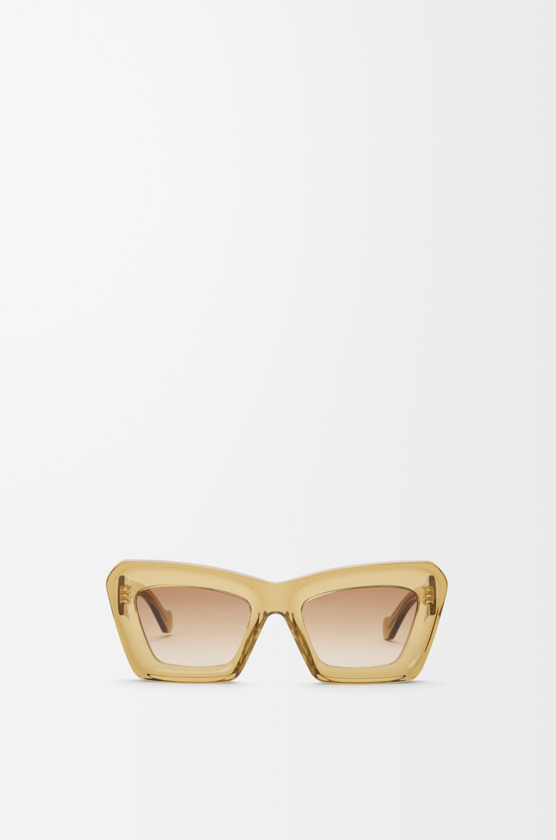 Beveled Cateye sunglasses 1