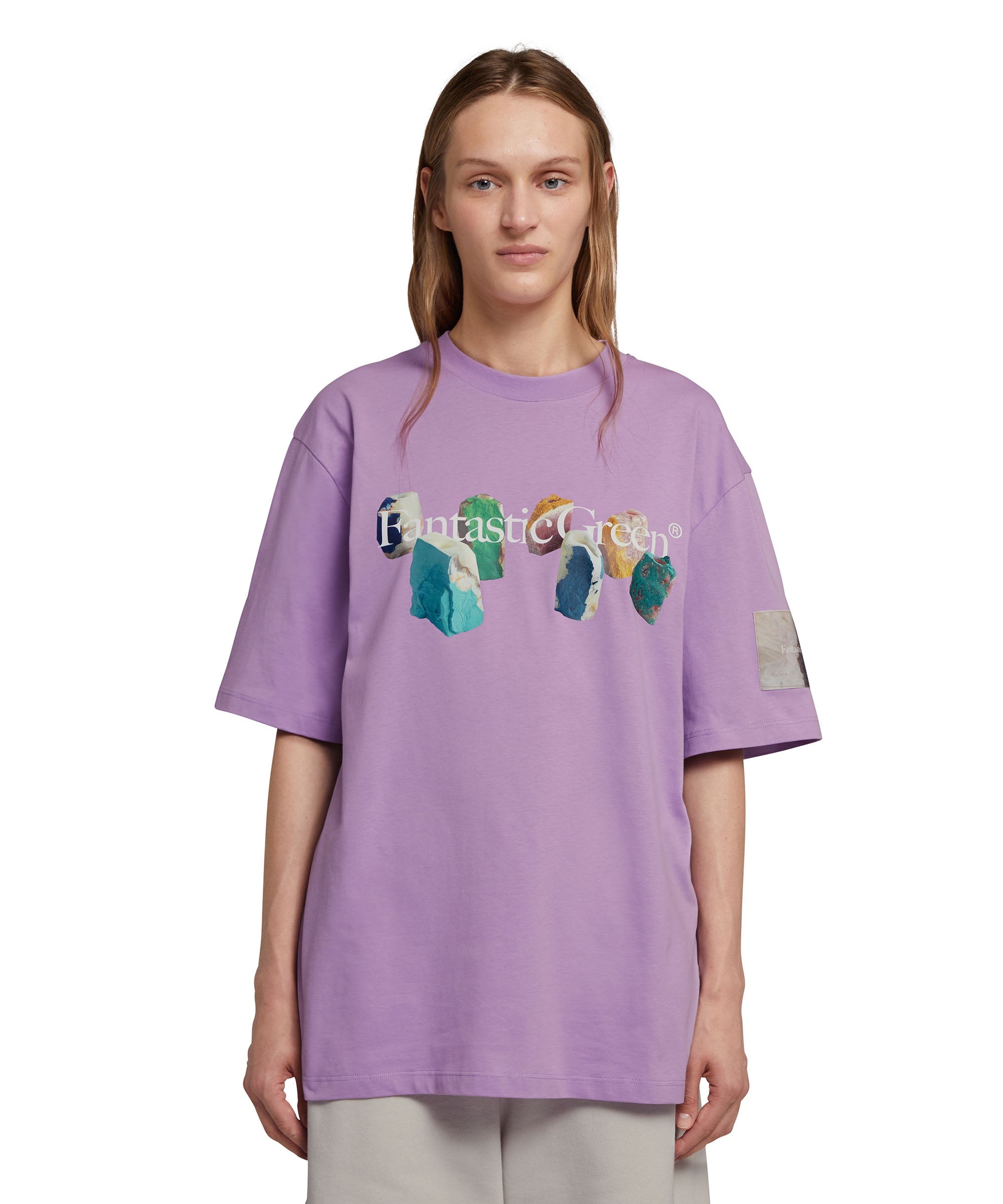 "FANTASTIC GREEN INVERSE SERIES" organic jersey cotton T-Shirt - 6