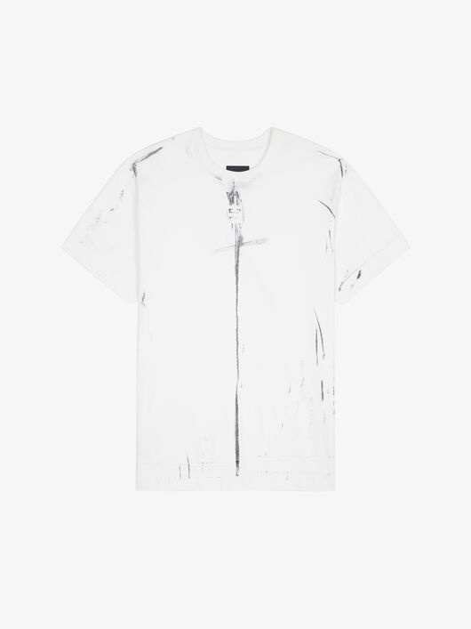 GIVENCHY TROMPE-L'ŒIL EFFECT OVERSIZED T-SHIRT - 1