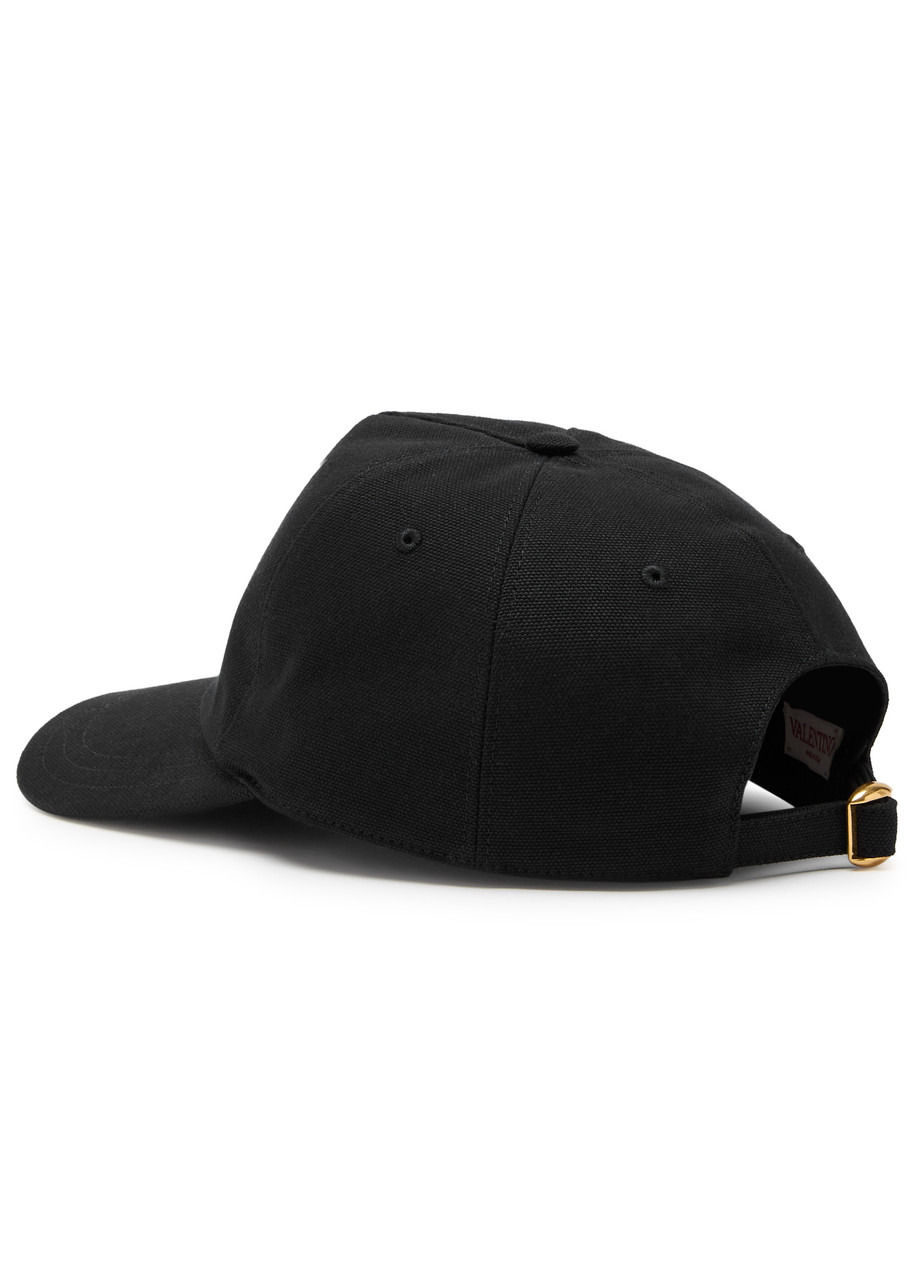 Valentino Garavani Logo-embroidered Cotton-canvas cap - 2