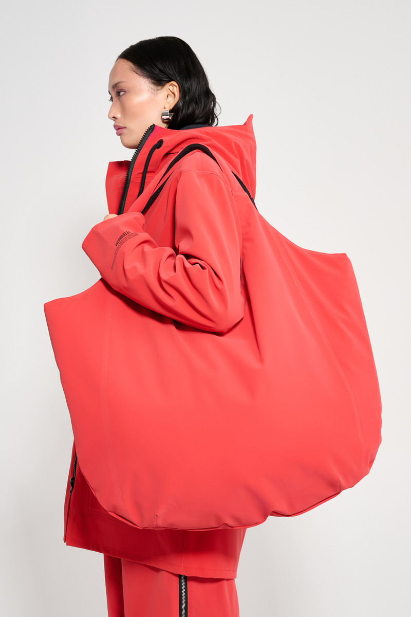Stutterheim Svea Puffer Bag Matte Washed Red outlook