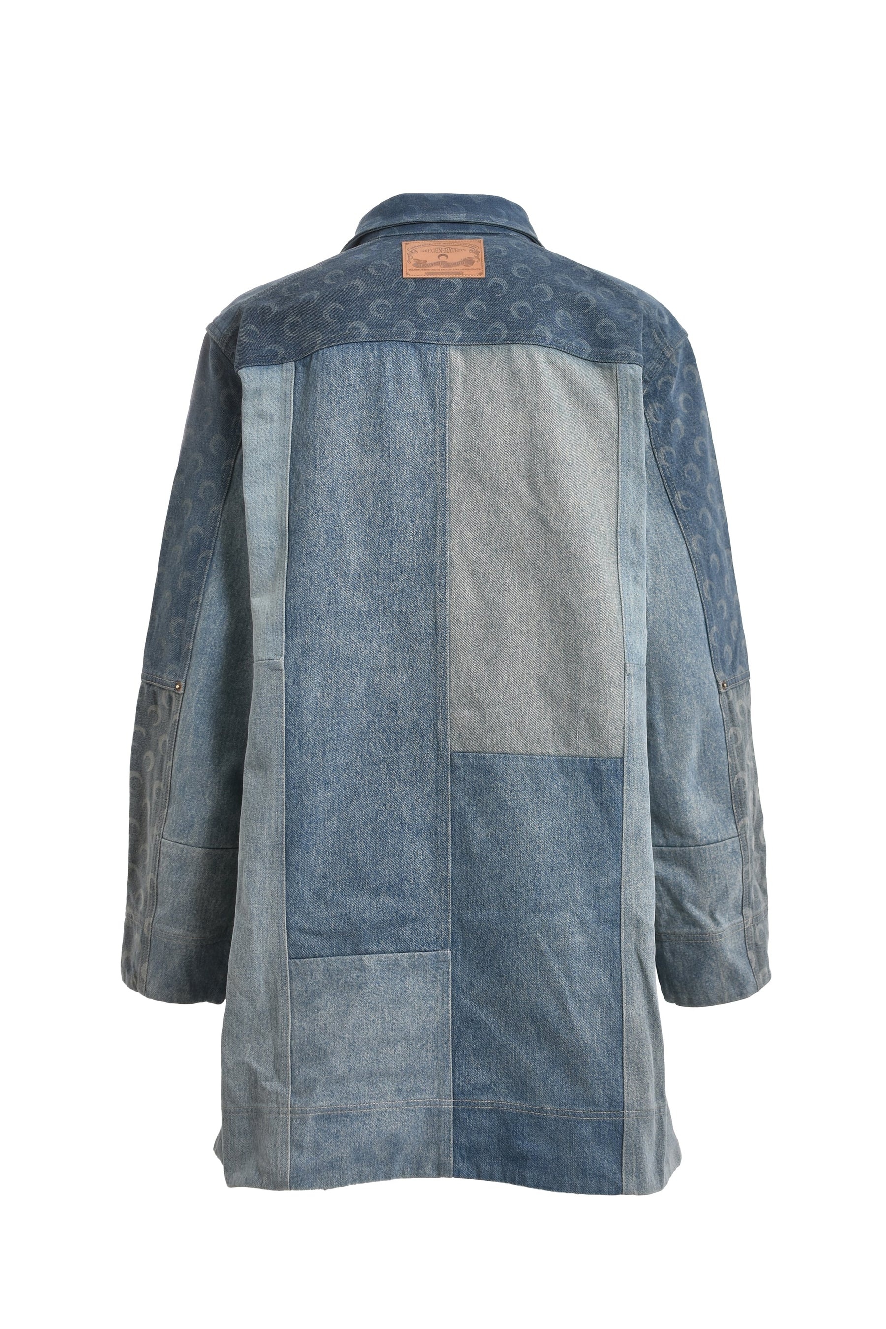 REGENERATED DENIM PARKA / GR30 - 5